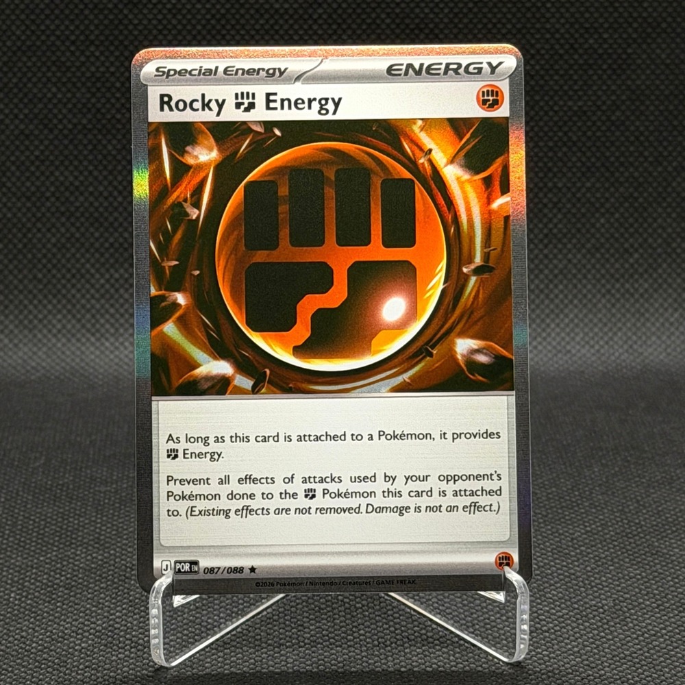 Pokémon Rocky Fighting Energy Holo #87 Power Keepers 2006 NM
